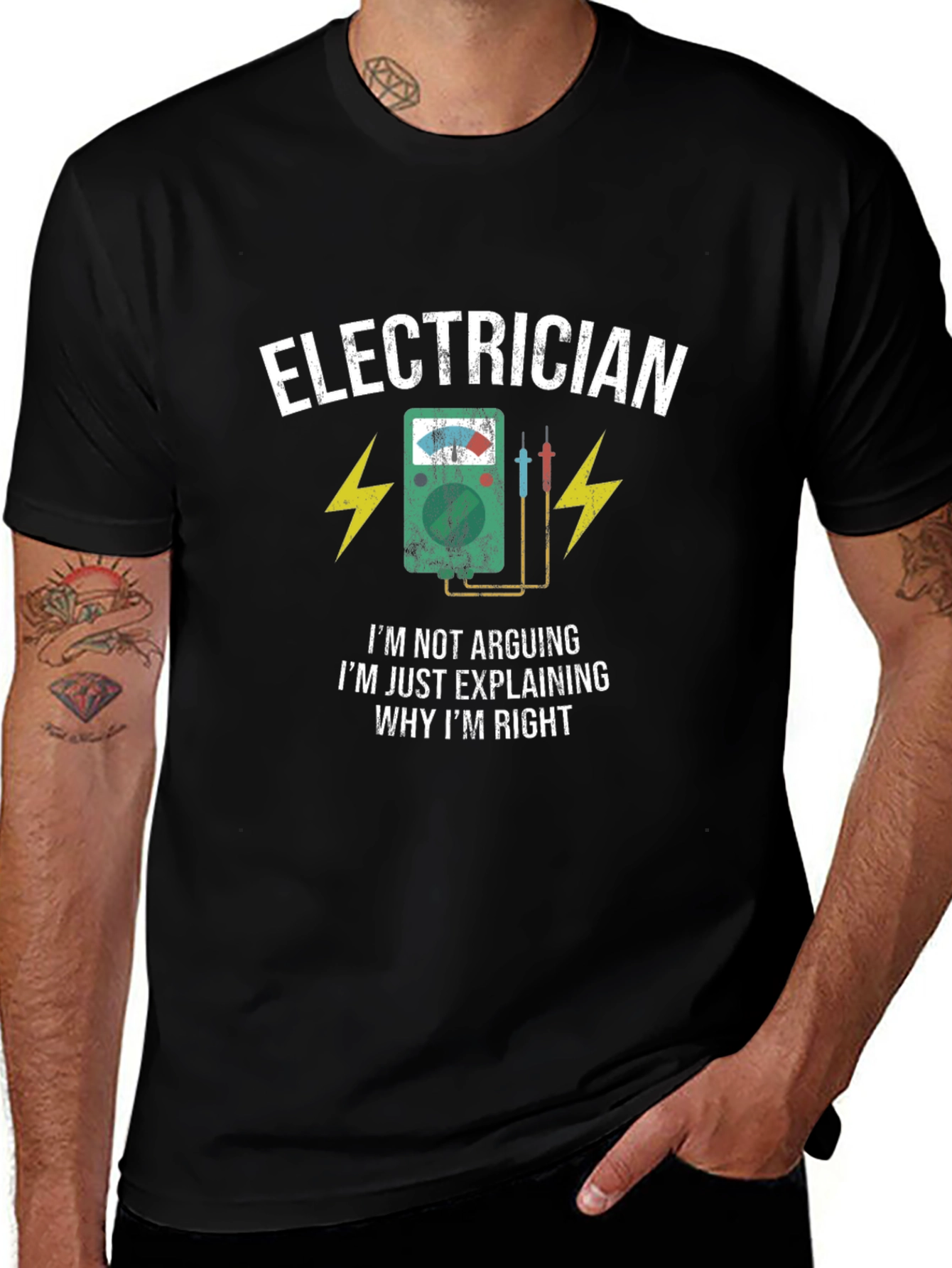 Camiseta Eléctrico: Explicando por Qué Tengo Razón