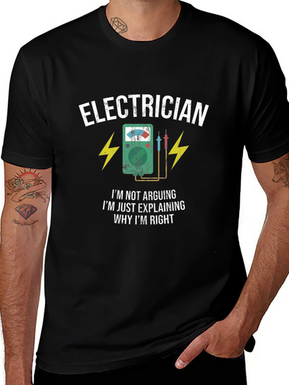 Camiseta Eléctrico: Explicando por Qué Tengo Razón