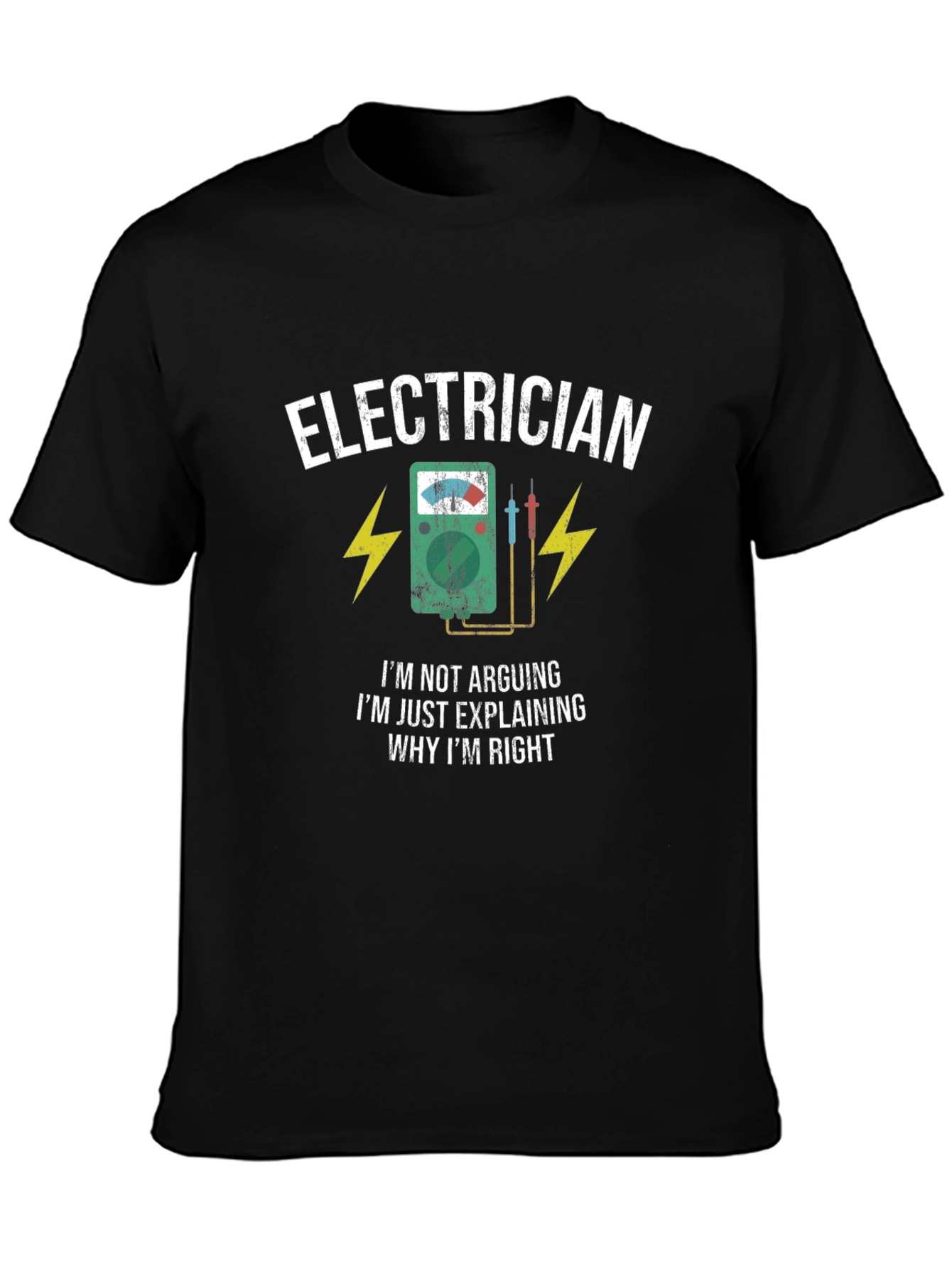 Camiseta Eléctrico: Explicando por Qué Tengo Razón