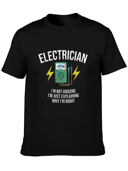 Camiseta Eléctrico: Explicando por Qué Tengo Razón