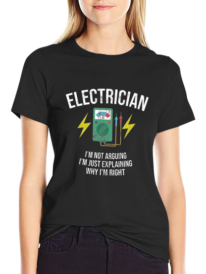 Camiseta Eléctrico: Explicando por Qué Tengo Razón