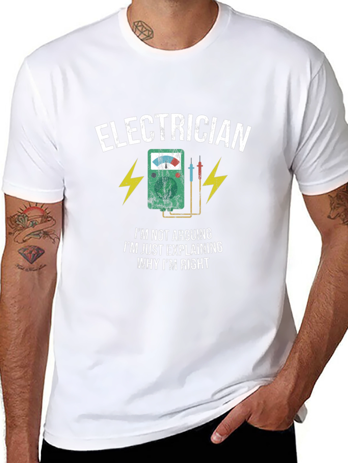 Camiseta Eléctrico: Explicando por Qué Tengo Razón