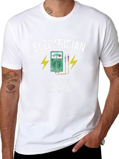 Camiseta Eléctrico: Explicando por Qué Tengo Razón