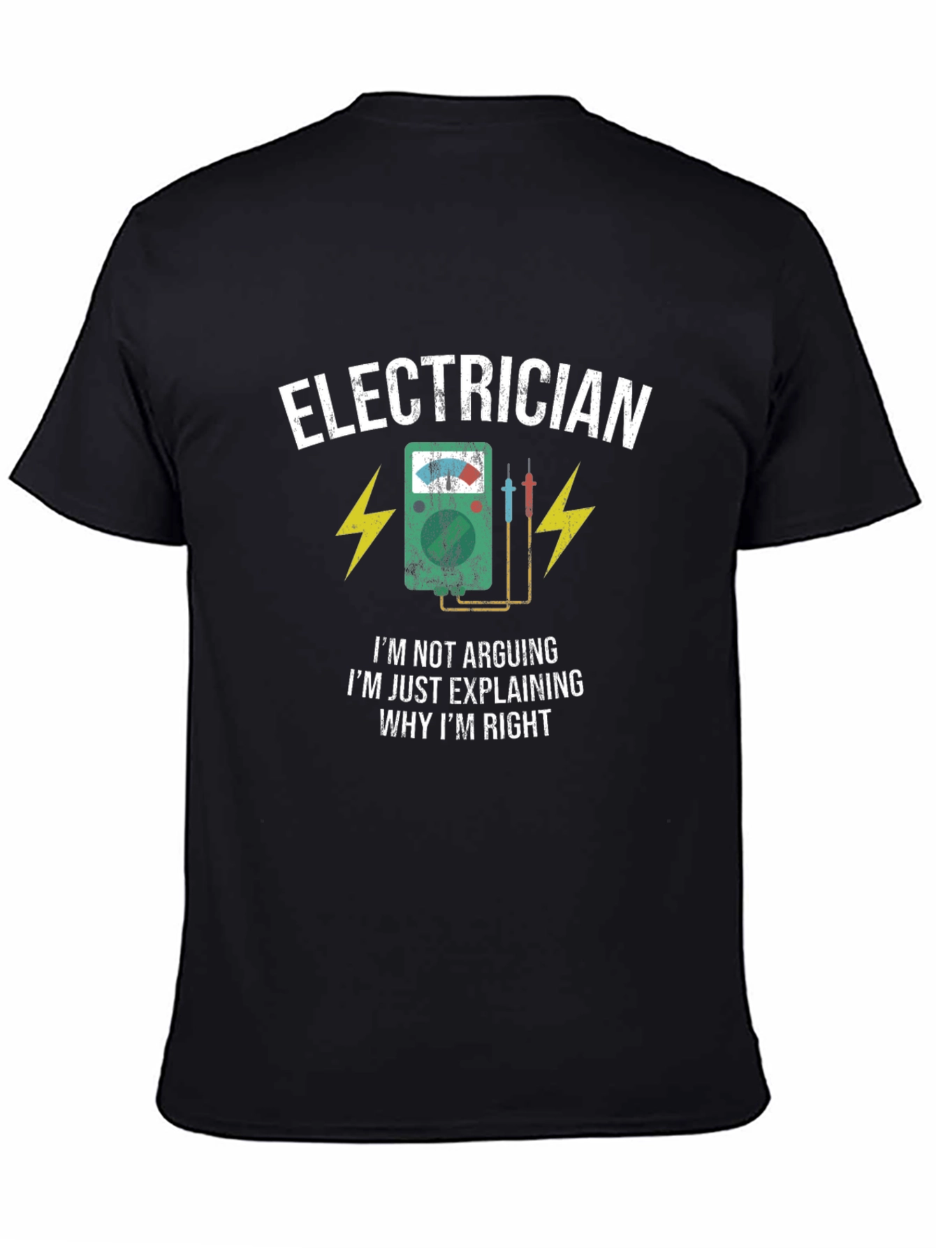 Camiseta Eléctrico: Explicando por Qué Tengo Razón