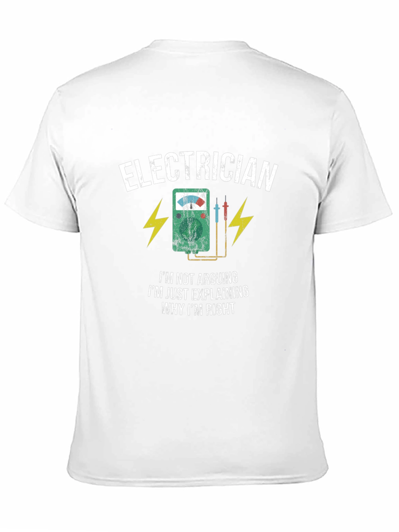 Camiseta Eléctrico: Explicando por Qué Tengo Razón