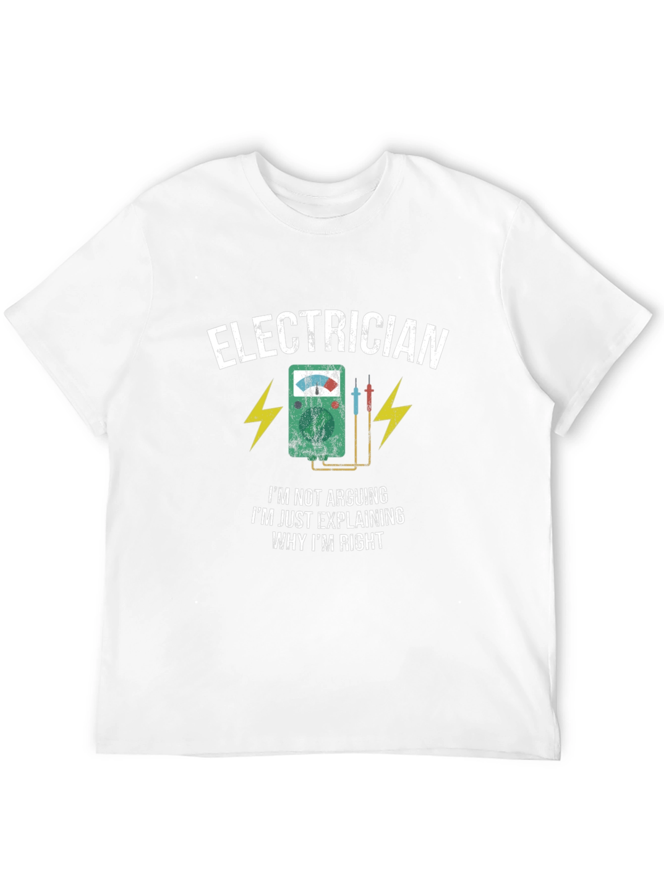 Camiseta Eléctrico: Explicando por Qué Tengo Razón