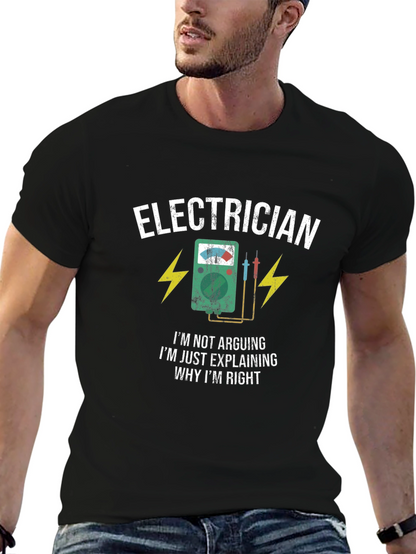 Camiseta Eléctrico: Explicando por Qué Tengo Razón