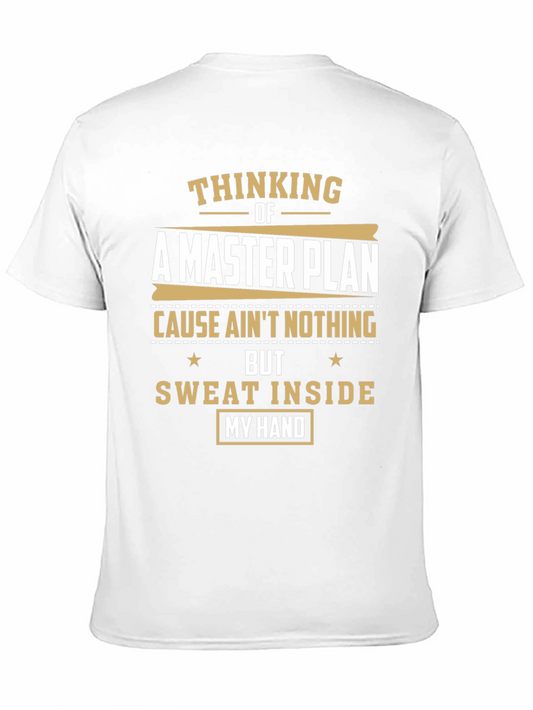 Camiseta Negra: Pensando en un Plan Maestro