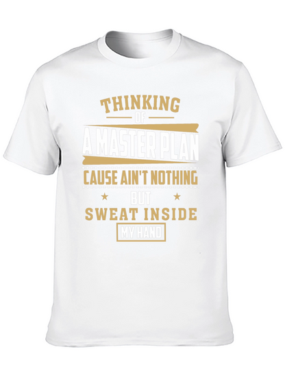 Camiseta Negra: Pensando en un Plan Maestro