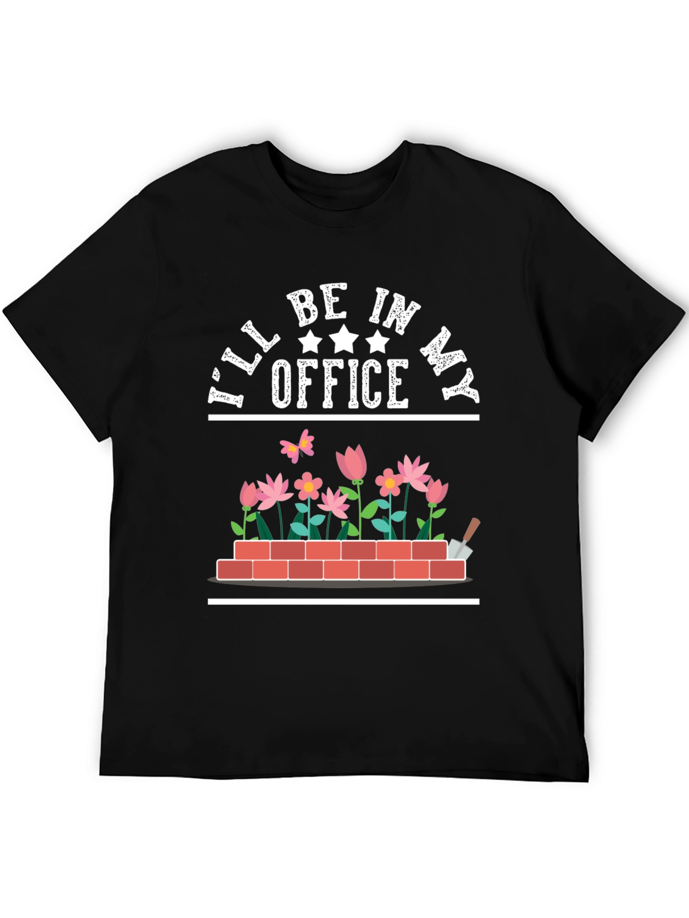 Camiseta Jardinería Estaré en mi oficina