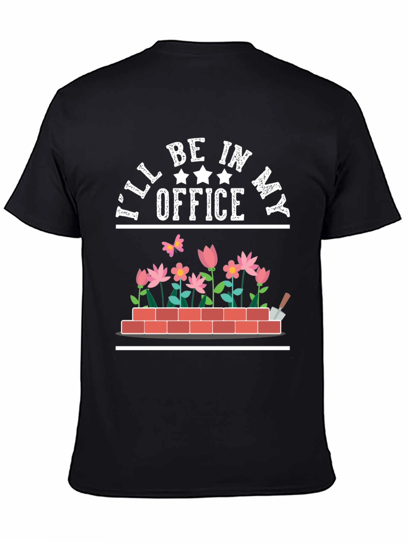 Camiseta Jardinería Estaré en mi oficina