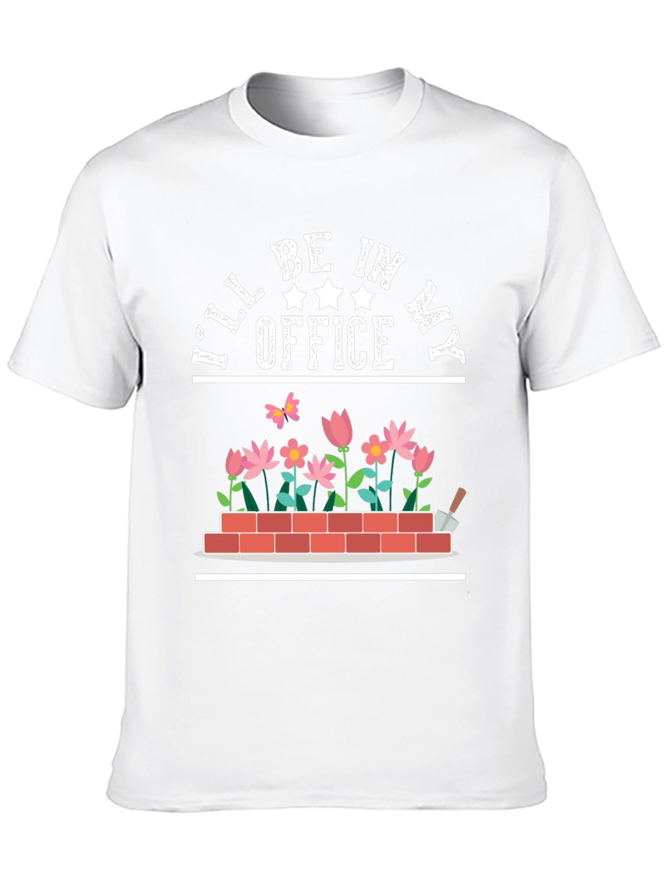 Camiseta Jardinería Estaré en mi oficina