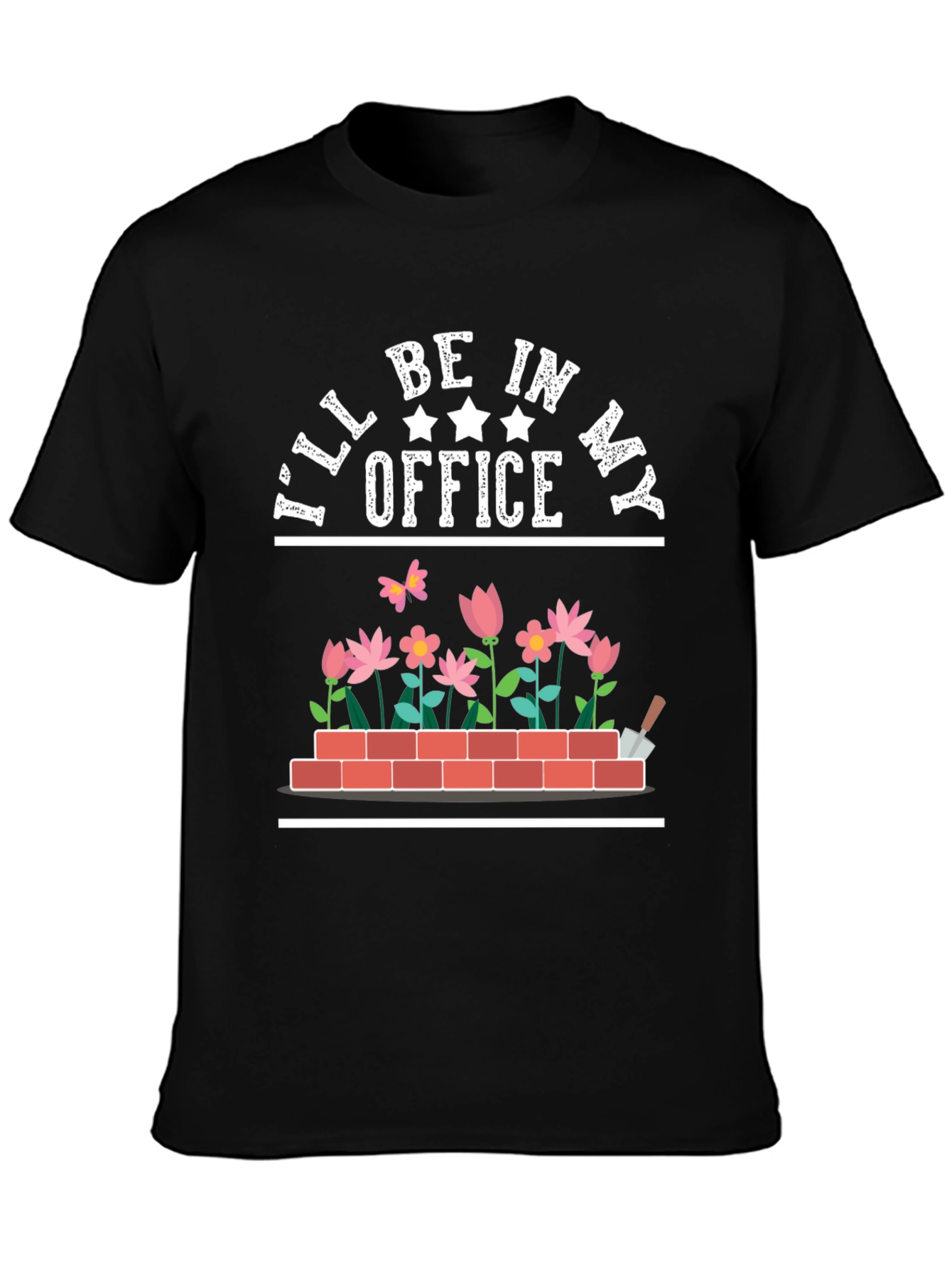 Camiseta Jardinería Estaré en mi oficina