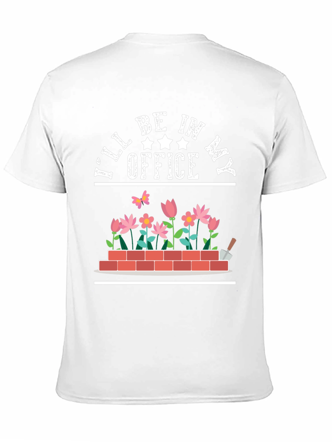 Camiseta Jardinería Estaré en mi oficina