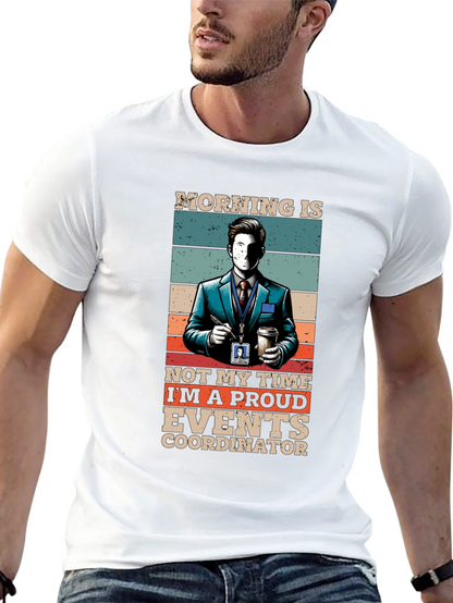 Camiseta Negra Proud Events Coordinator