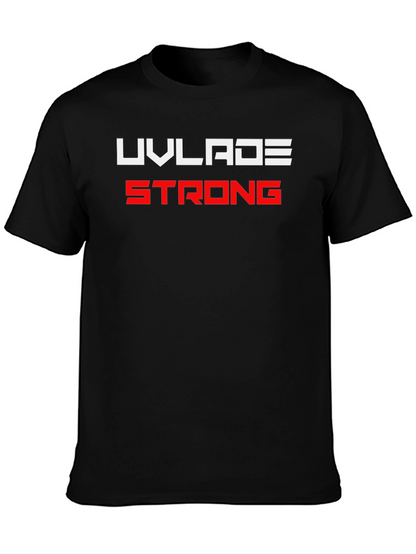 Camiseta Negra Uvalde Strong - Apoyo y Solidaridad