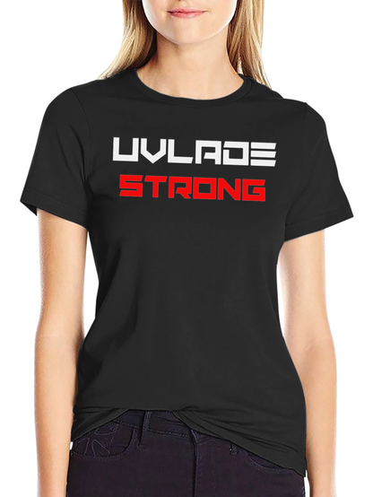 Camiseta Negra Uvalde Strong - Apoyo y Solidaridad