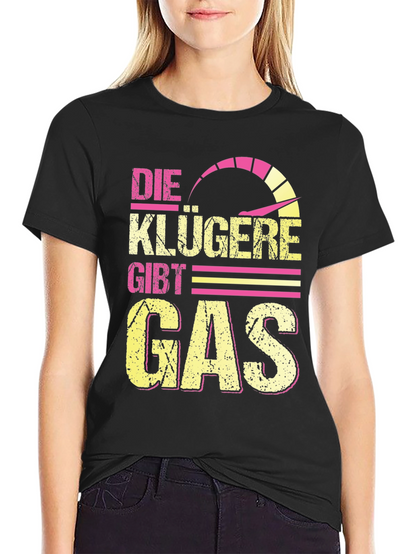 Camiseta Negra con Diseño de Velocímetro