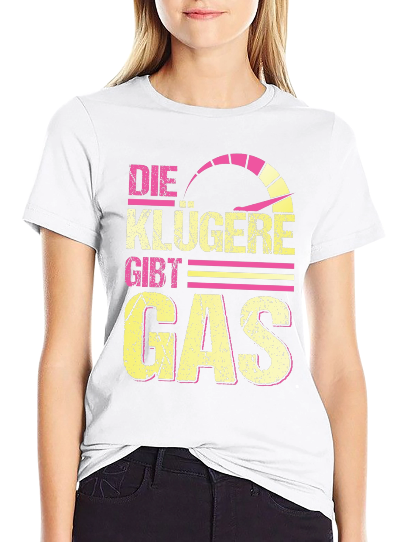 Camiseta Negra con Diseño de Velocímetro