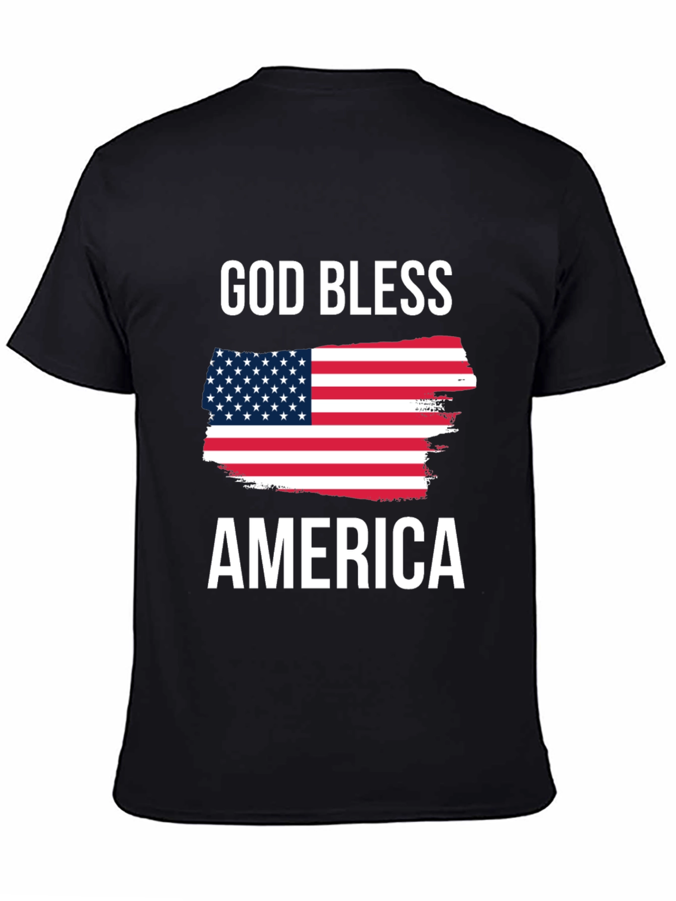 Camiseta Negra: Dios Bendiga América