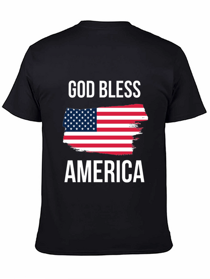 Camiseta Negra: Dios Bendiga América