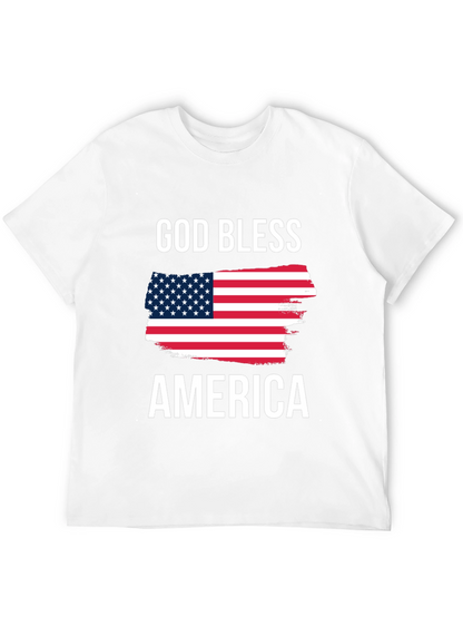 Camiseta Negra: Dios Bendiga América