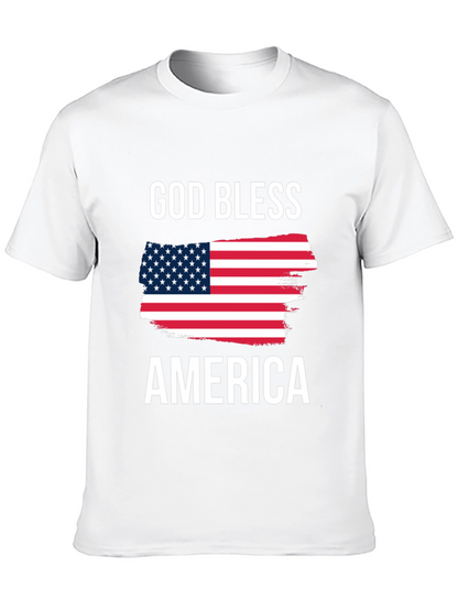 Camiseta Negra: Dios Bendiga América