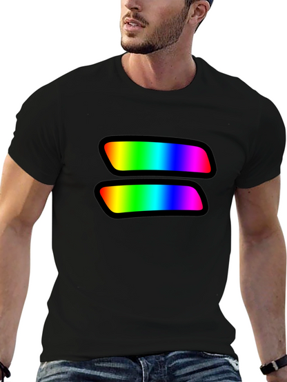 Camiseta Negra LGBTQ+ Igualdad