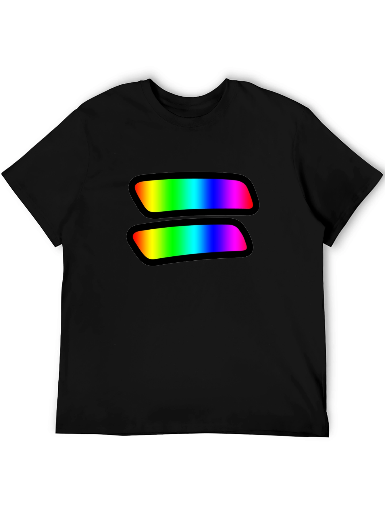 Camiseta Negra LGBTQ+ Igualdad