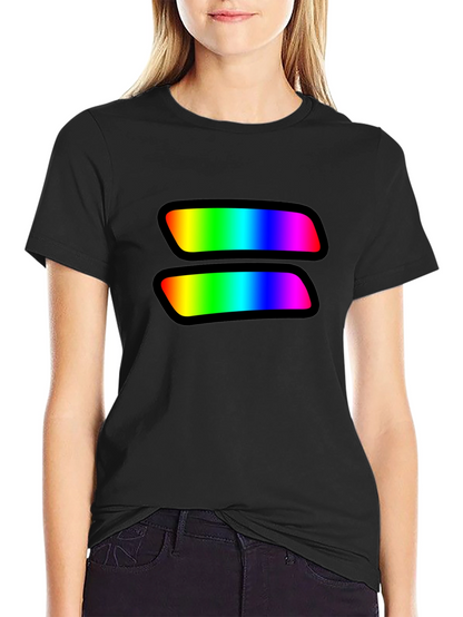 Camiseta Negra LGBTQ+ Igualdad