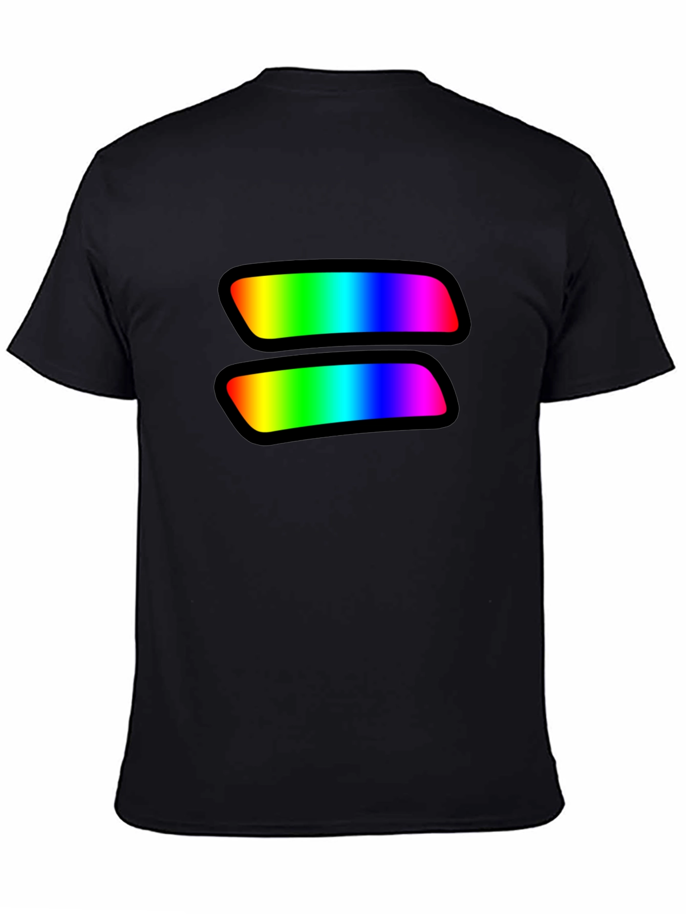 Camiseta Negra LGBTQ+ Igualdad