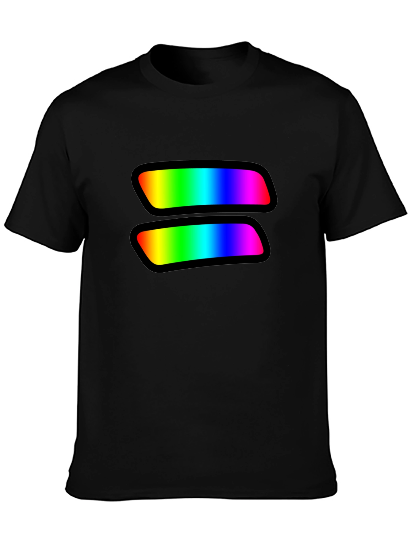 Camiseta Negra LGBTQ+ Igualdad