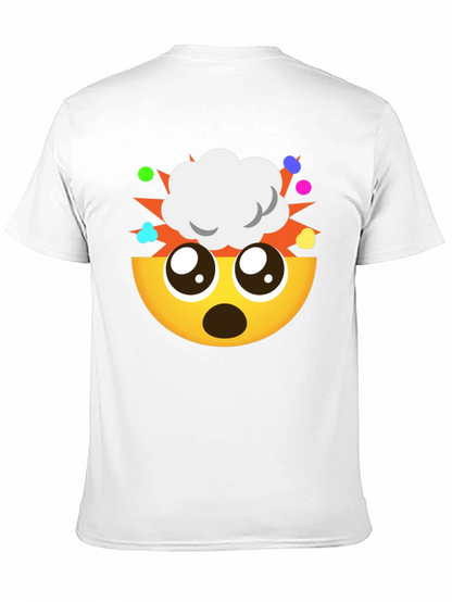 Camiseta Negra Emoji ¡Explosión de Ideas!