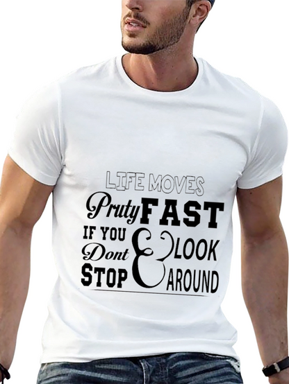 Camiseta Negra con Mensaje Motivacional