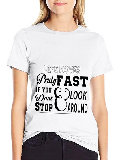 Camiseta Negra con Mensaje Motivacional