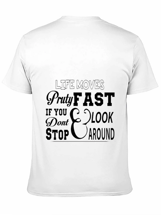 Camiseta Negra con Mensaje Motivacional