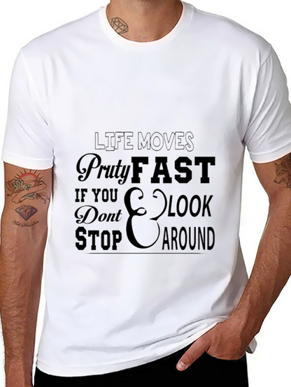 Camiseta Negra con Mensaje Motivacional