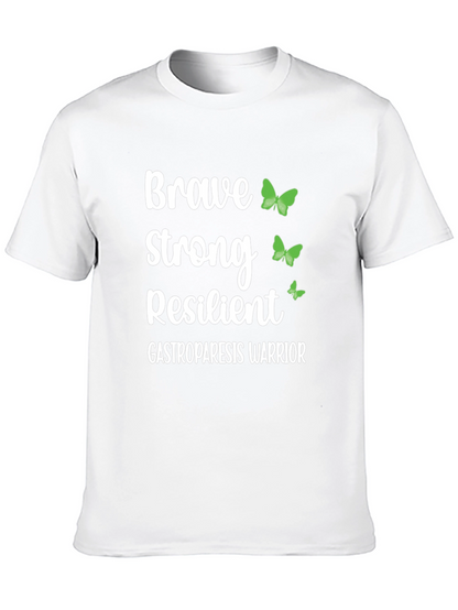 Camiseta Gastroparesia Guerrero Fuerte y Valiente