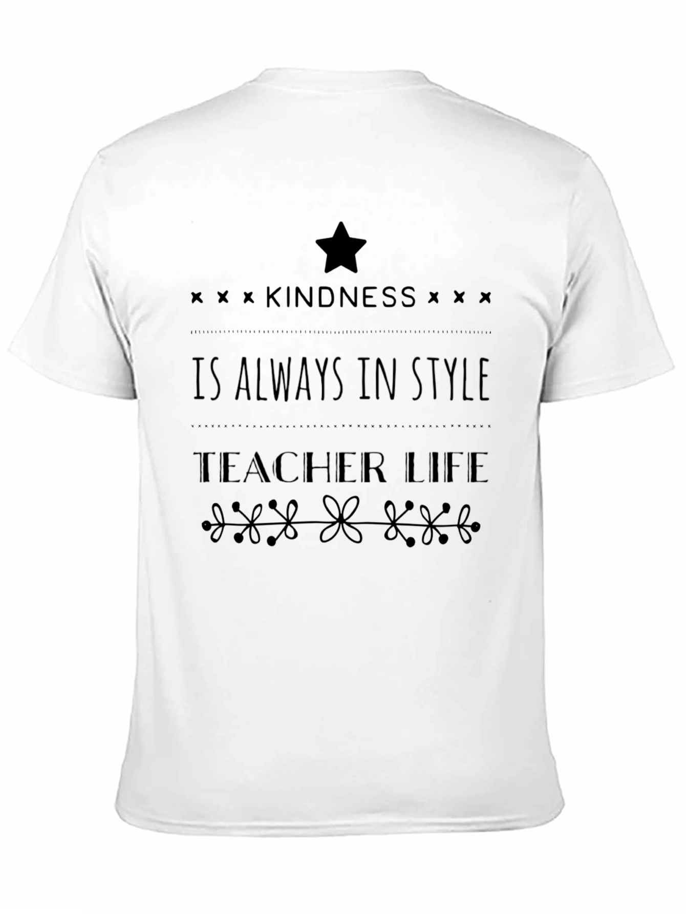 Camiseta Negra Kindness is Always in Style
