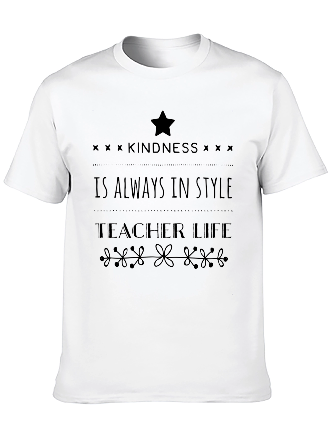 Camiseta Negra Kindness is Always in Style
