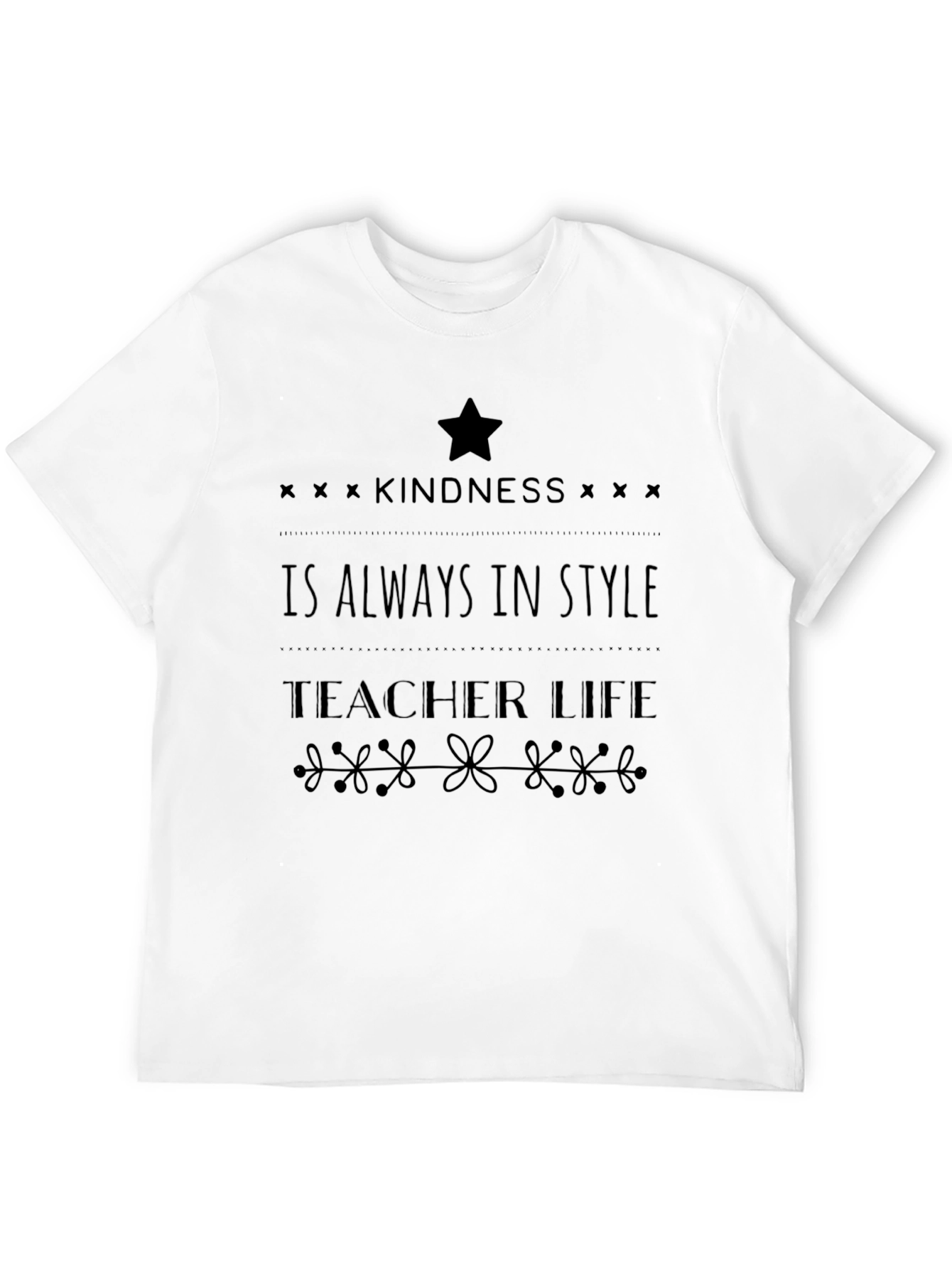 Camiseta Negra Kindness is Always in Style