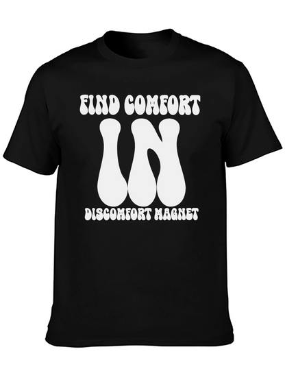 Camiseta Negra Discomfort Magnet