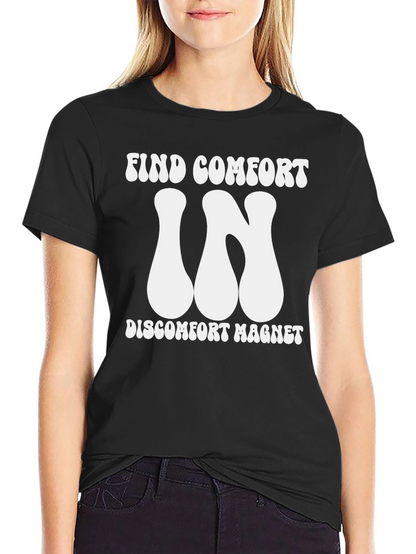 Camiseta Negra Discomfort Magnet