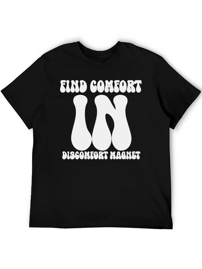 Camiseta Negra Discomfort Magnet