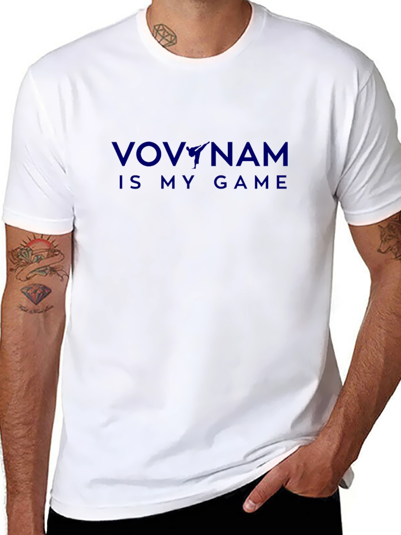 Camiseta Negra Vovinam is my Game