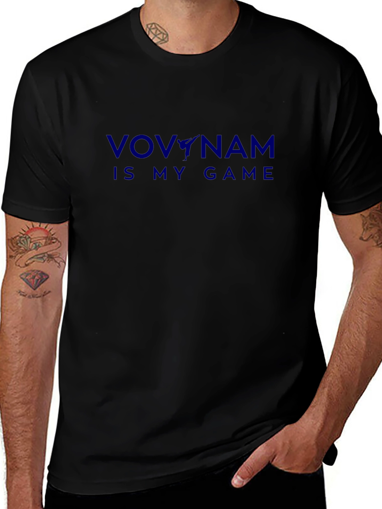 Camiseta Negra Vovinam is my Game