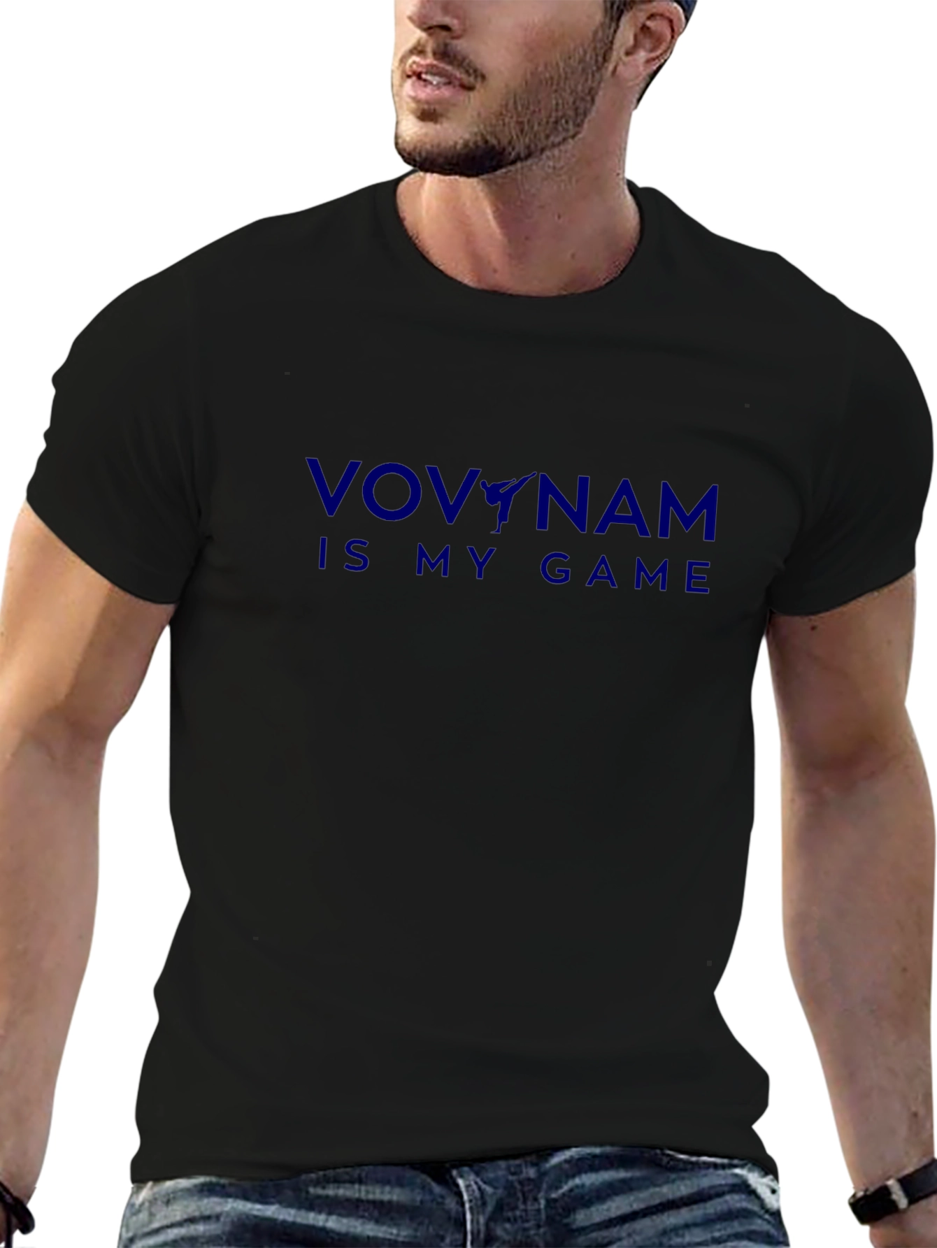 Camiseta Negra Vovinam is my Game