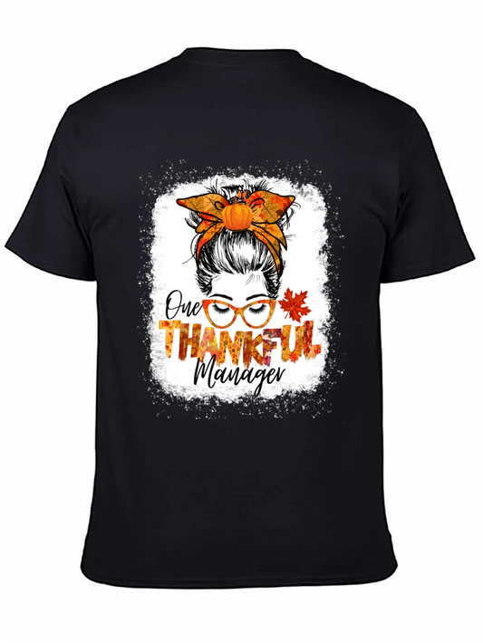 Camiseta de Gerente Agradecida - Otoño