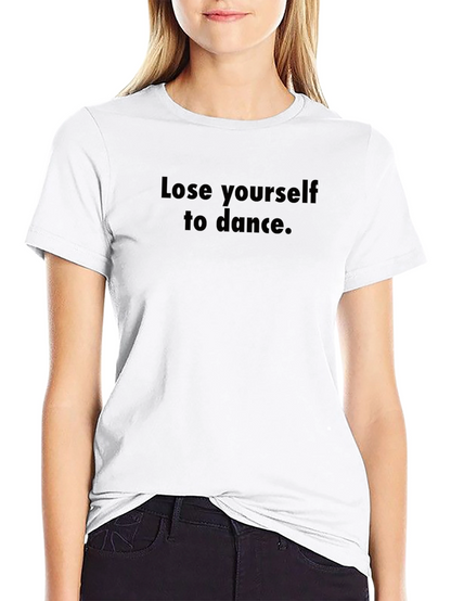 Camiseta Negra: Piérdete en el Baile