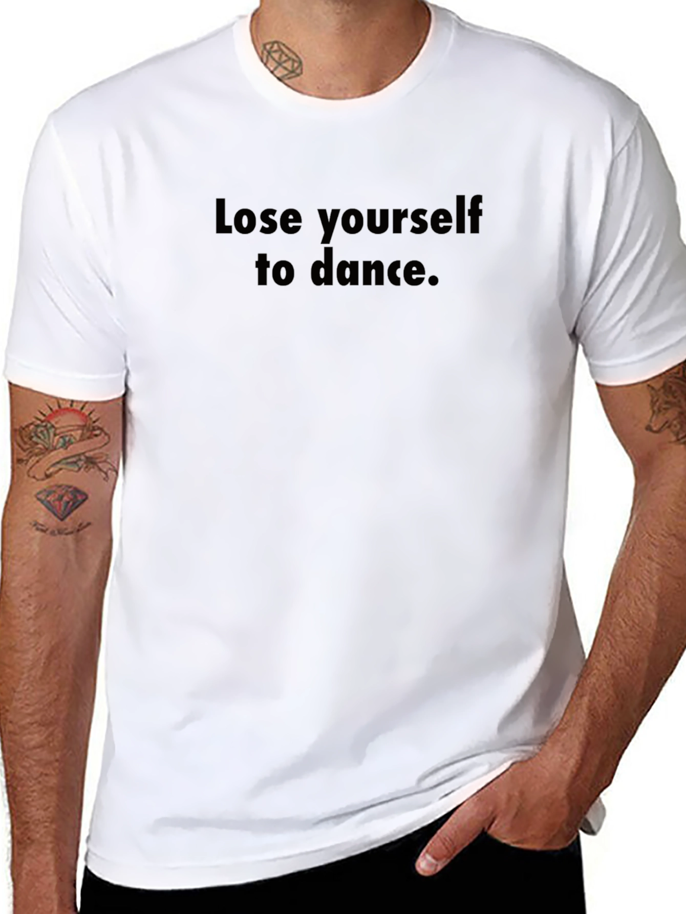 Camiseta Negra: Piérdete en el Baile